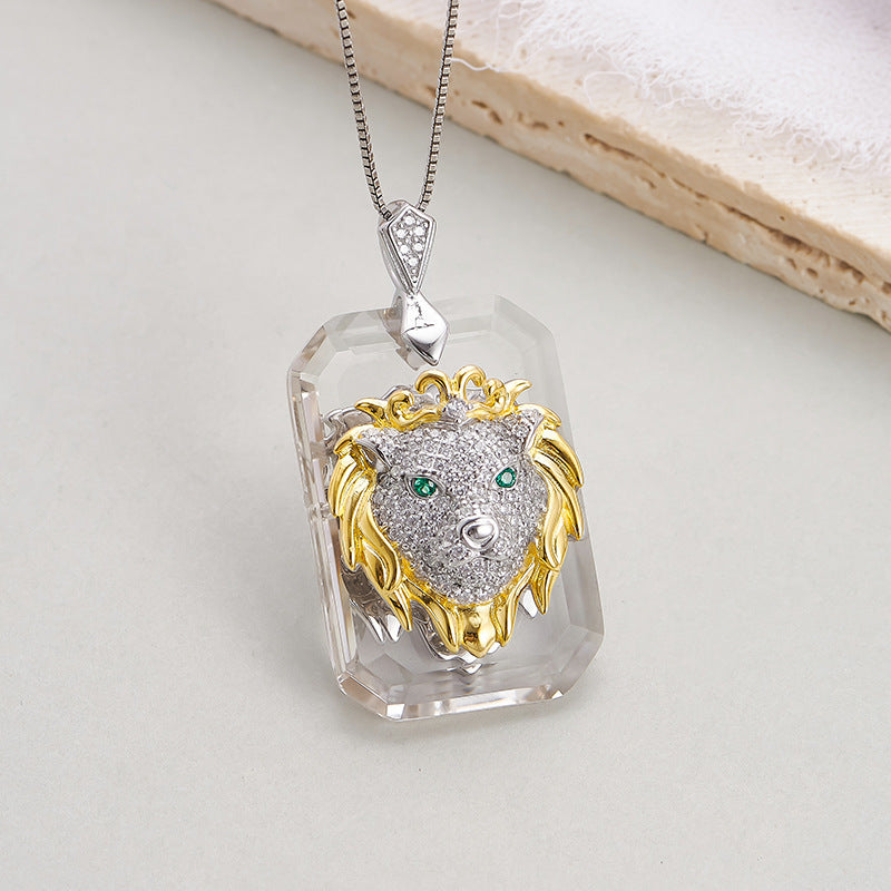 925 Sterling Silver Amethyst Flower Stud Earrings - Vintage Baroque