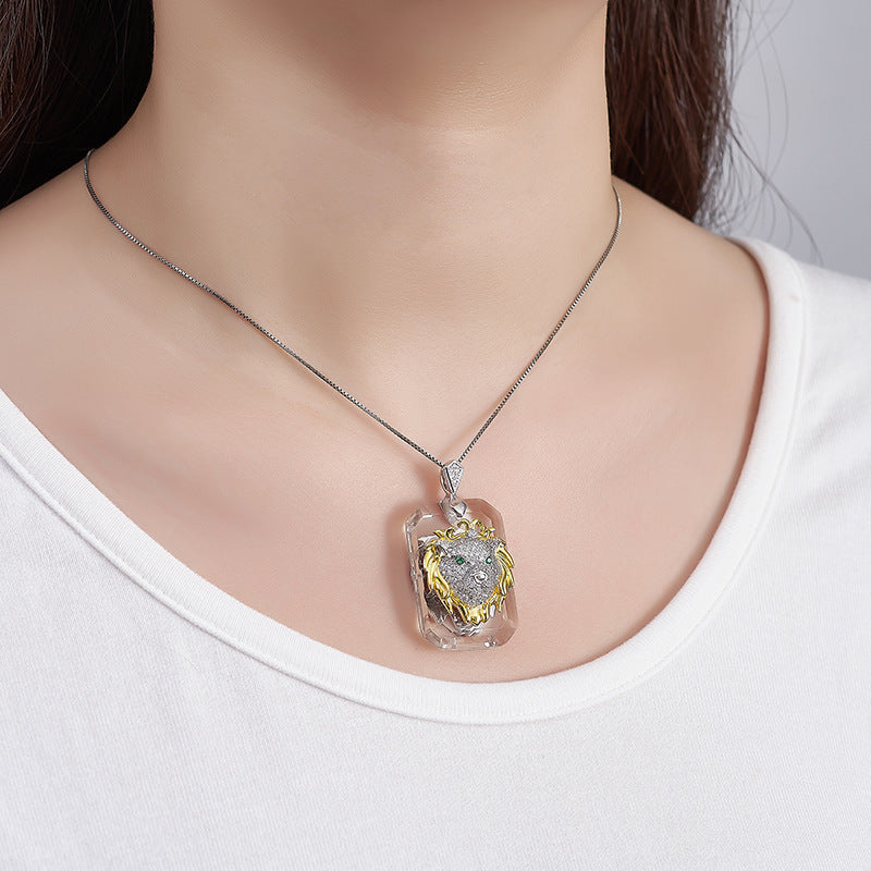 925 Sterling Silver Amethyst Flower Stud Earrings - Vintage Baroque