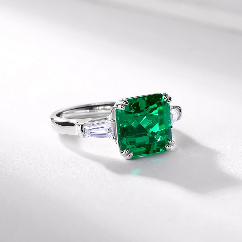 Simple Cultivation Red Treasure Ring - 925 Silver Fashionable - Popular Women's Ring