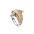 Eagle Ring - 925 Sterling Silver Adjustable Statement Band - Unisex Design