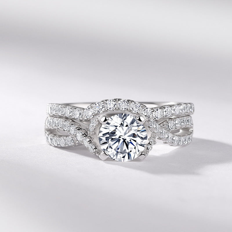 Windmill Cultivation Red Treasure Necklace - 925 Silver Inlaid - European American Fashion