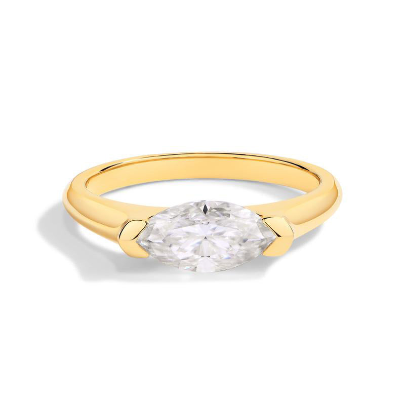 Parisian Chic Moissanite Ring